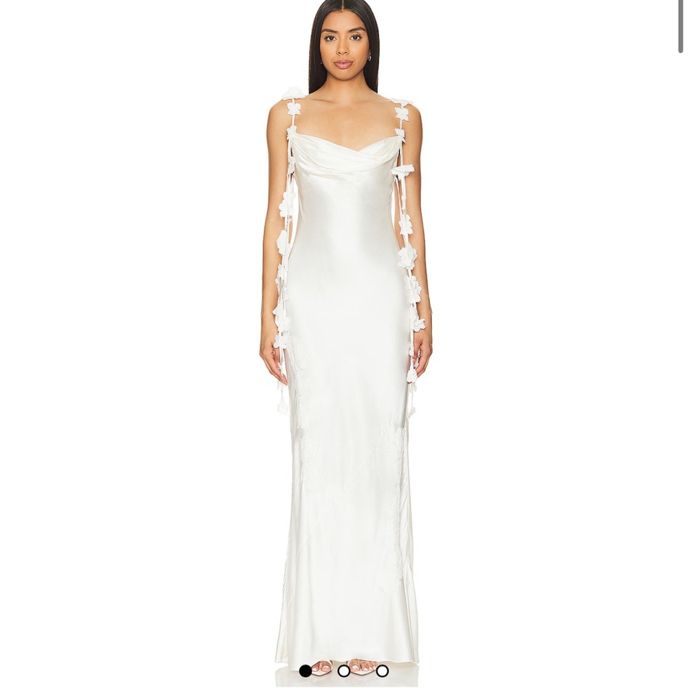 NBD White Maxi Dress